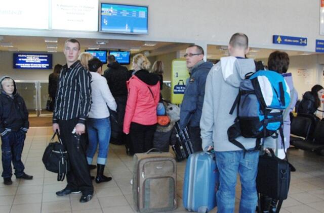 Didinamas reisų iš Palangos oro uosto skaičius