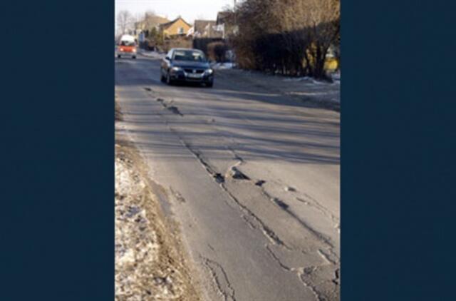 Duobės – spąstai vairuotojams