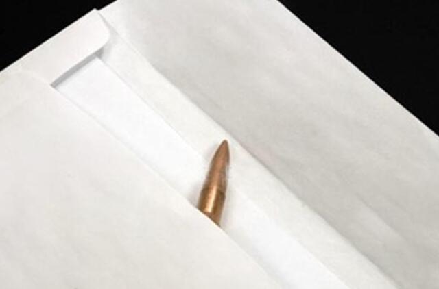 Į Rusijos ambasadą Japonijoje atsiųstas vokas su kulka