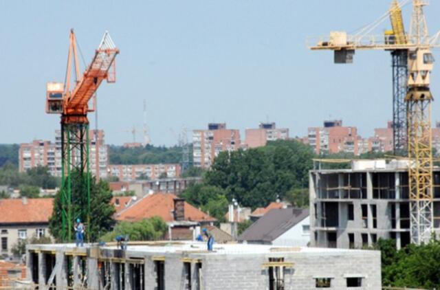 Iš didmiesčių biudžetų daugiausia byra statybos verslui