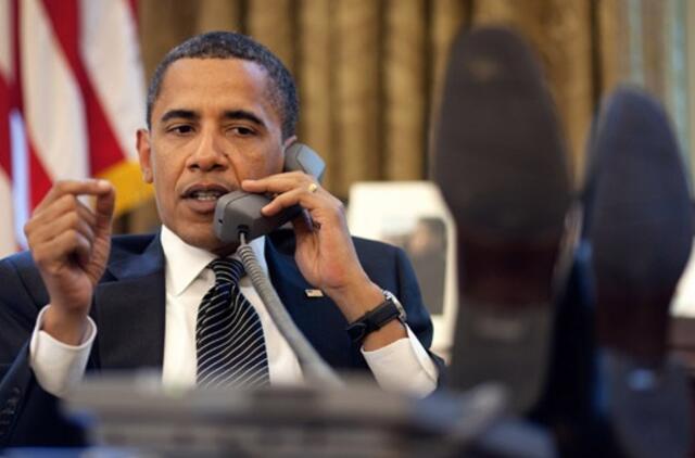 JAV prezidentas Barakas Obama paskambino Egipte sumuštai žurnalistei