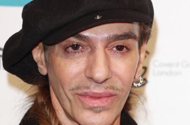 John Galliano nušalintas dėl antisemitizmo