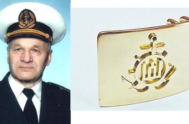 Jūreiviška sagtis - laivyno pagarbos ženklas