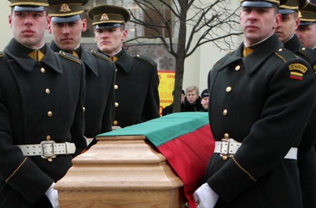 Justinas Marcinkevičius palydėtas Amžinojo poilsio