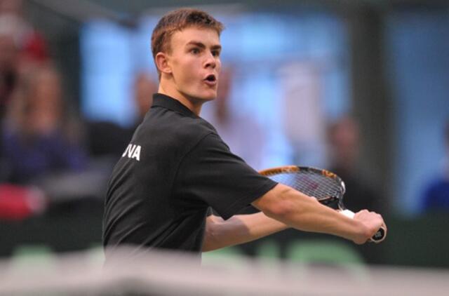 Laurynas Grigelis pralaimėjo ketvirtfinalyje