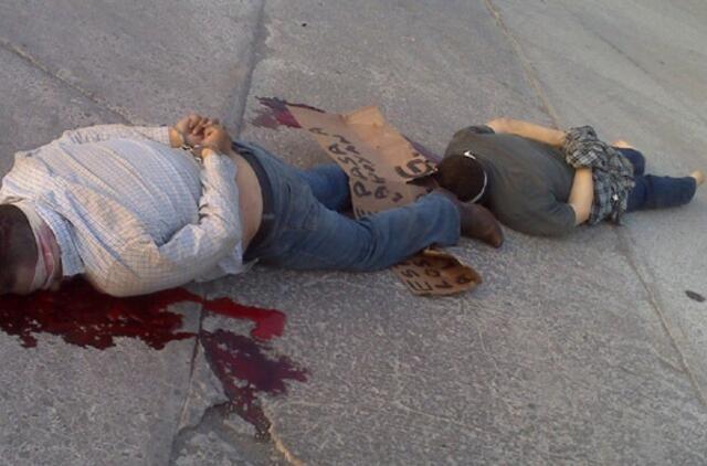 Meksikoje per narkotikų prekeivių susišaudymus žuvo 18 žmonių