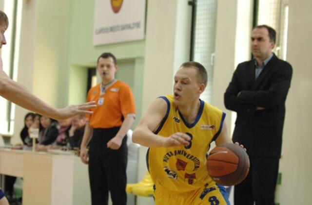 "Nafta-Universitetas" antrąkart nugalėjo vilniečius
