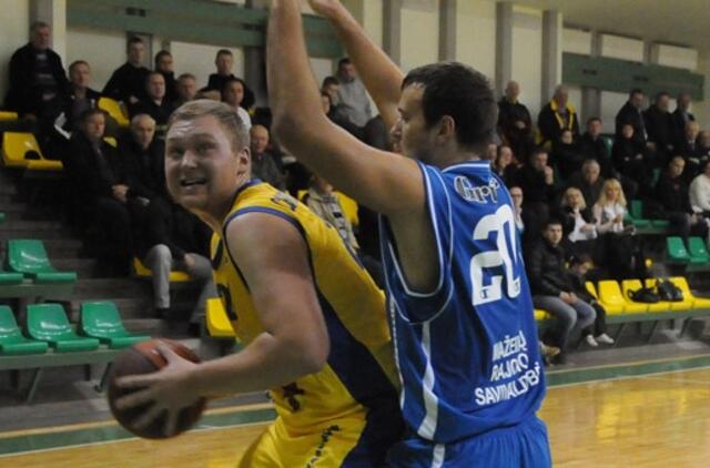 "Nafta-Universitetas" išvykoje patyrė nesėkmę