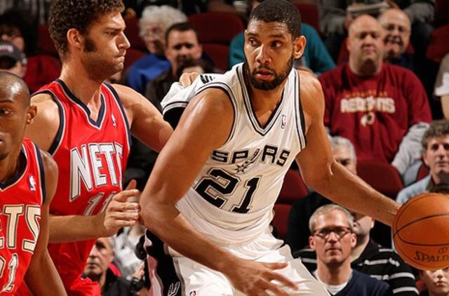 NBA: "San Antonio Spurs" nugalėjo "New Jersey Nets" krepšininkus