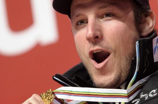 Pasaulio kalnų slidinėjimo čempionu tapo norvegas