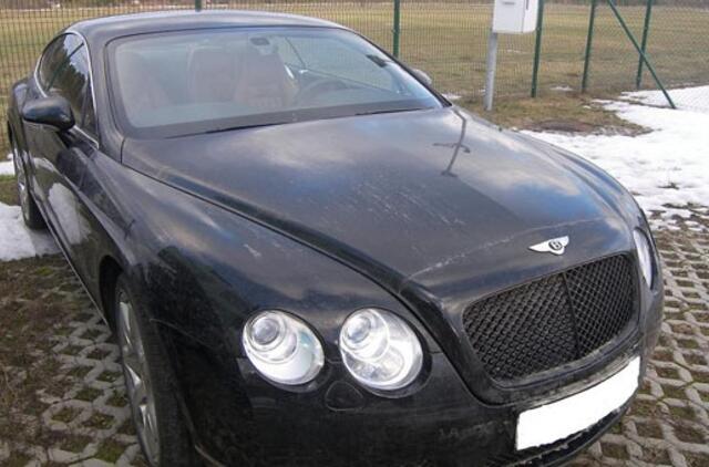 Pasienyje sulaikytas vogtas "Bentley"