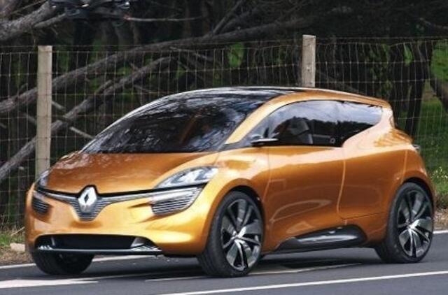 "Renault R-Space": nuotraukos yra, oficialios informacijos - ne