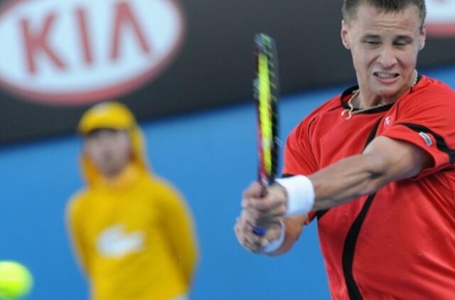 Ričardas Berankis reitinge išlieka 74-as