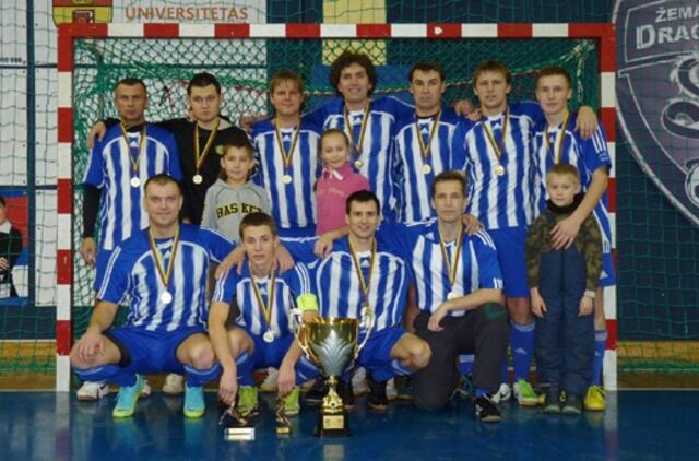 Salės futbolo pirmenybių čempionė - "Nautica"