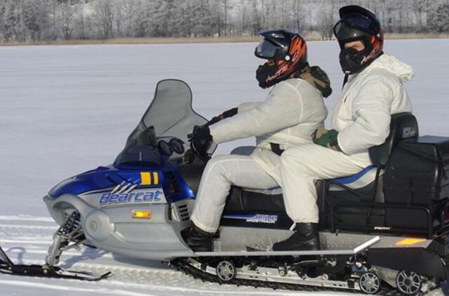 Sienos pažeidėjus susekė pagal pėdsakus