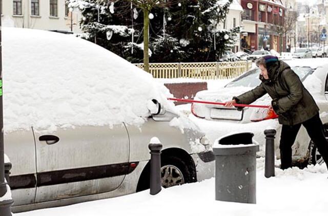 Šiltas variklis - mažiau problemų