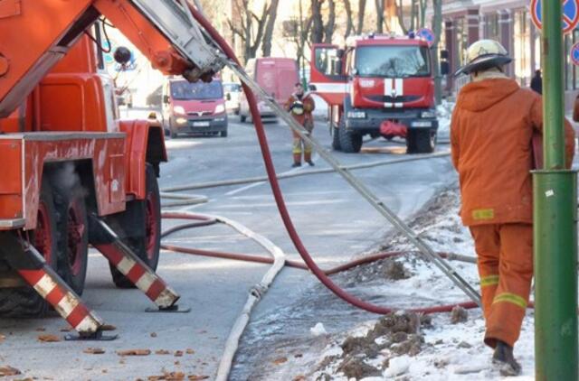 Uostamiesčio viešbutyje "Lūgnė" siautėjo ugnis