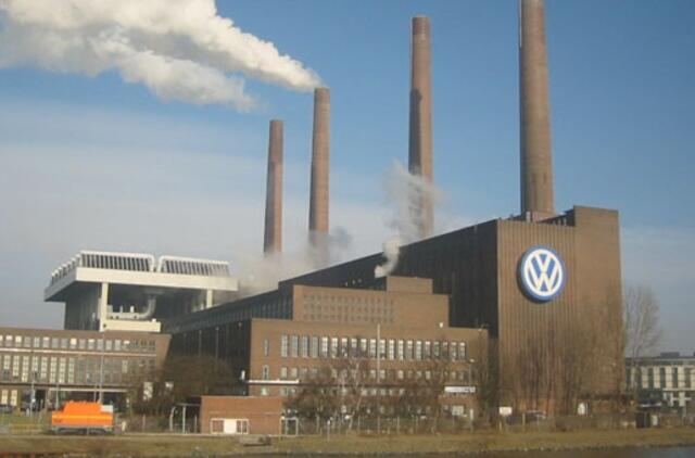 Vokietijoje striga "Volkswagen" gamyba