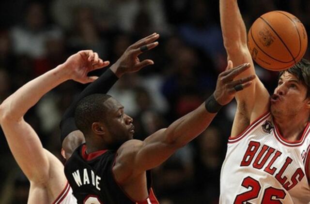 Žydrūnas Ilgauskas nežaidė, "Heat" nusileido "Bulls"