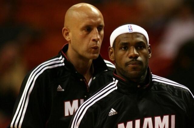 Žydrūnas Ilgauskas rungtynes praleido ant suolelio