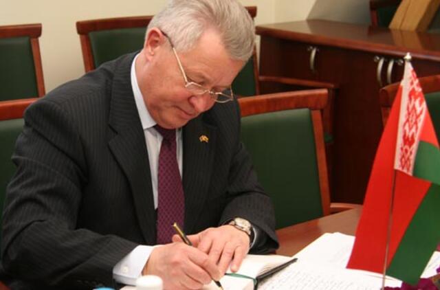 Ambasadorius uostui žada daugiau baltarusiškų krovinių