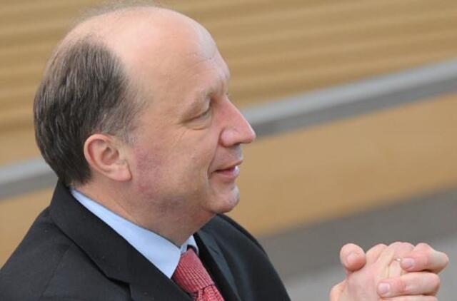 Andrius Kubilius: stadionas prižiūrimas gerai