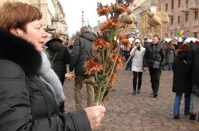 Į miesto centrą vilioja Kaziuko mugė
