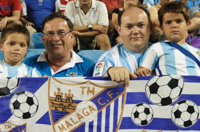 Ispanijos futbolo čempionate pergalę iškovojo "Malaga"