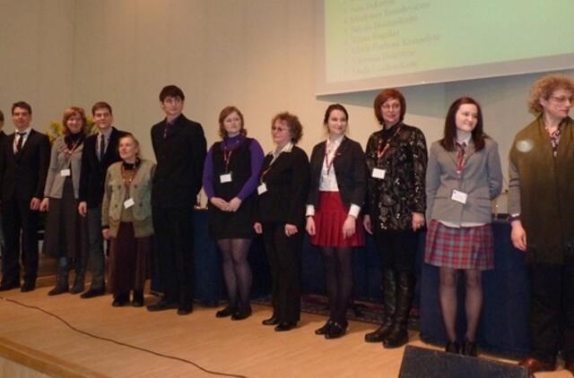 Klaipėdoje varžėji jaunieji oratoriai