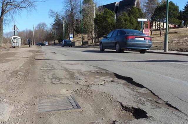 Konkursas "Didžiausia duobė"