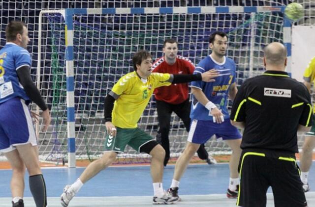 Lietuvos rankininkai antrą kartą nugalėjo rumunus