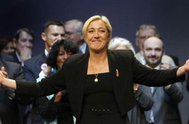 Marine Le Pen populiarumas šokiravo Prancūziją