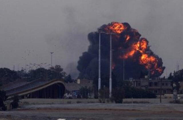 Muamaro Kadafio šalininkai įžengė į Bengazį