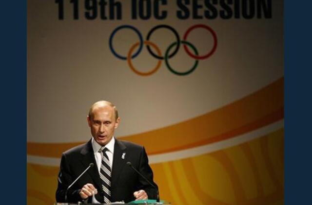 Paneigta informacija, kad Vladimiras  Putinas gali tapti IOC vadovu