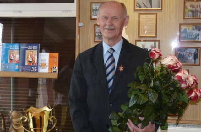 Pasveikintas amžinas sportininkas Kazimieras Budrys