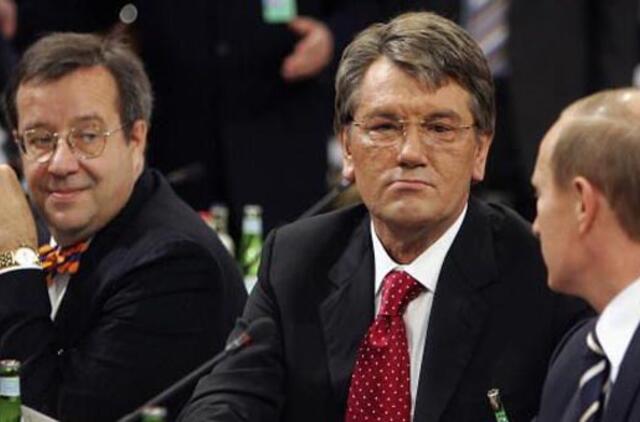 "WikiLeaks": Vladimiras Putinas nekentė Viktoro Juščenkos