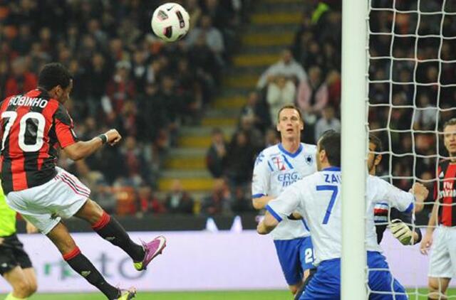 "AC Milan" nugalėjo "Sampdoria" futbolininkus