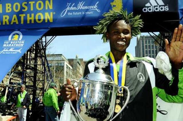 Bostono maratone pasiektas geriausias rezultatas pasaulyje