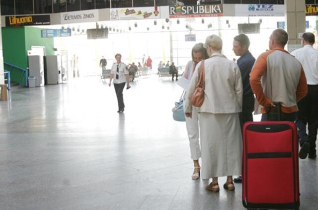 Daugėja užsienyje laikinai uždarbiaujančių lietuvių