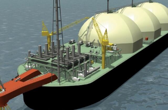 Ispanai norėtų kartu statyti dujų terminalą