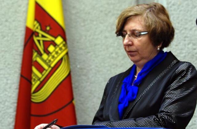 Judita Simonavičiūtė turės du pavaduotojus