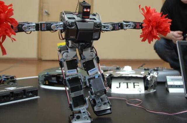 Klaipėdoje Velykinius margučius ridens robotas