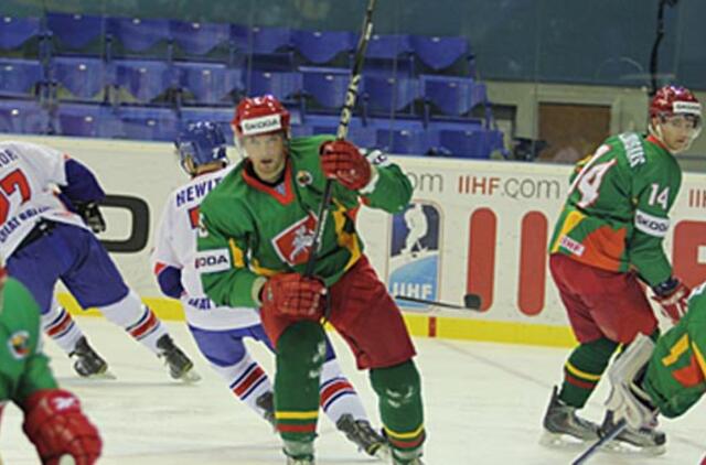 Lietuvos ledo ritulininkai patyrė jau ketvirtąją nesėkmę