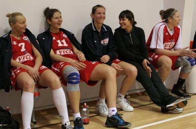 Pirmoji LMKL finalo dalyvė - "Viči-Aistės"