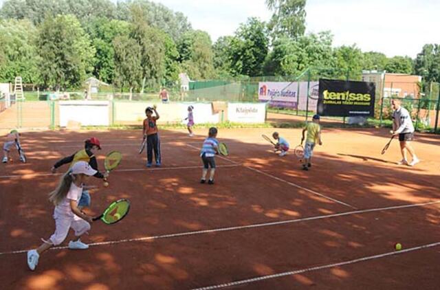 Tenisui - naujas kvėpavimas