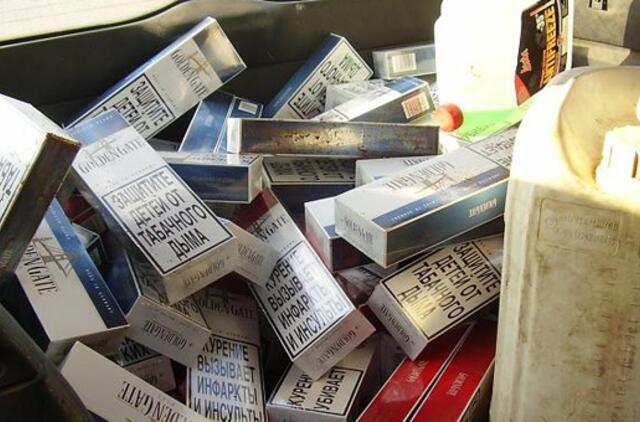 Vyras su kontrabanda įkliuvo penktą kartą