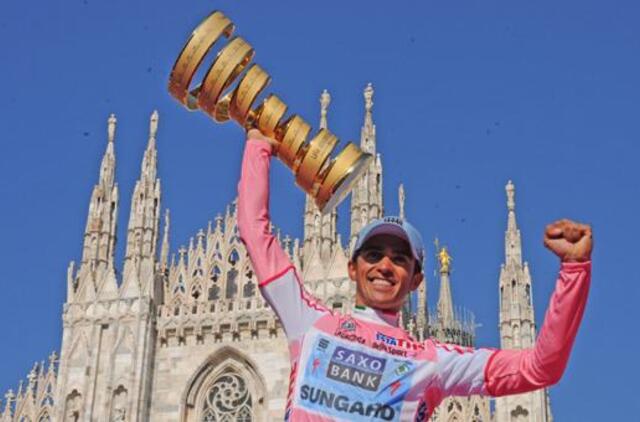 Albertas Kontadoras antrą kartą laimėjo "Giro d'Italia"