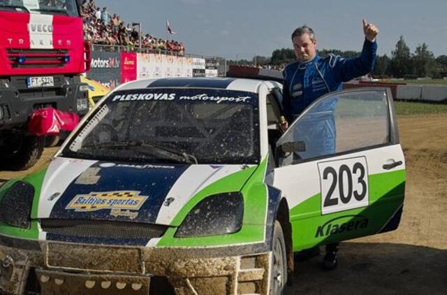 Bauskės etape Paulius Pleskovas finišavo antras