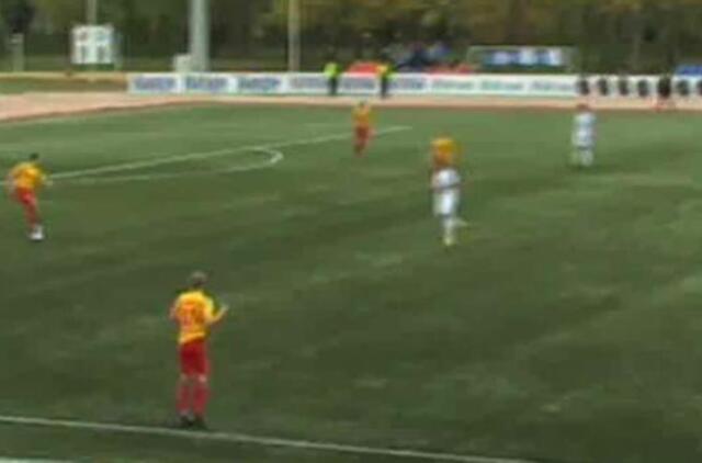 "FC Klaipėda" pralaimėjo Mažeikių komandai