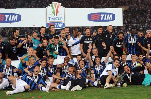 "Inter" futbolininkai iškovojo Italijos taurę